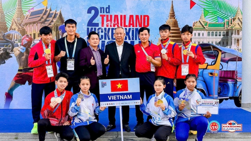 Vietnam place third at 2026 Kickboxing World Cup with 32 golds